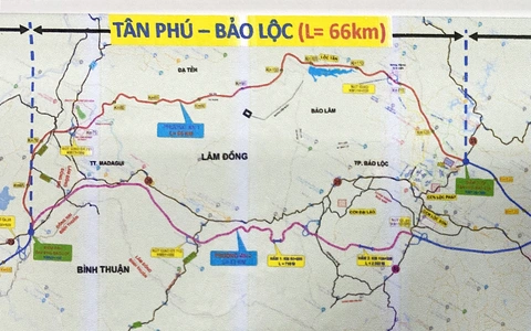 cao tốc Tân Phú Bảo Lộc